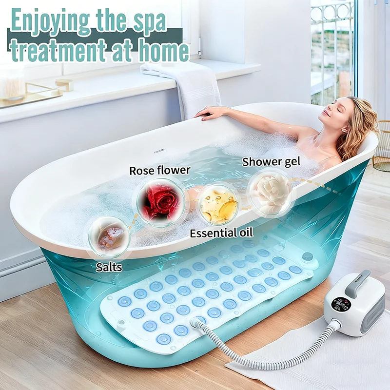 Spa Bubble Bath Massager Porta - огляд і ціна Bathtub Pillow Inflatable