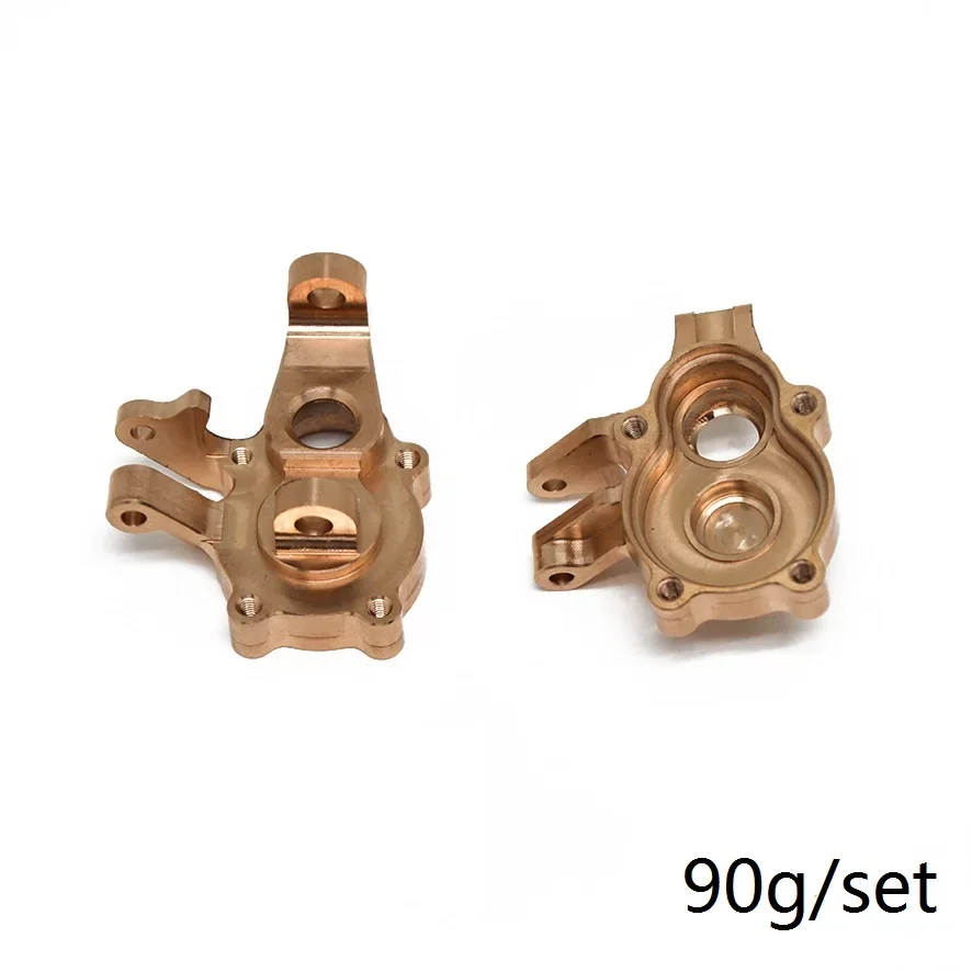 Brass Portal Axle Gear Housing Counterweight For Absima CR1.8 Yucatan CR3.4 SHERPA YK4082 YK4102 1/8 1/10 RC Car Upgrade Parts