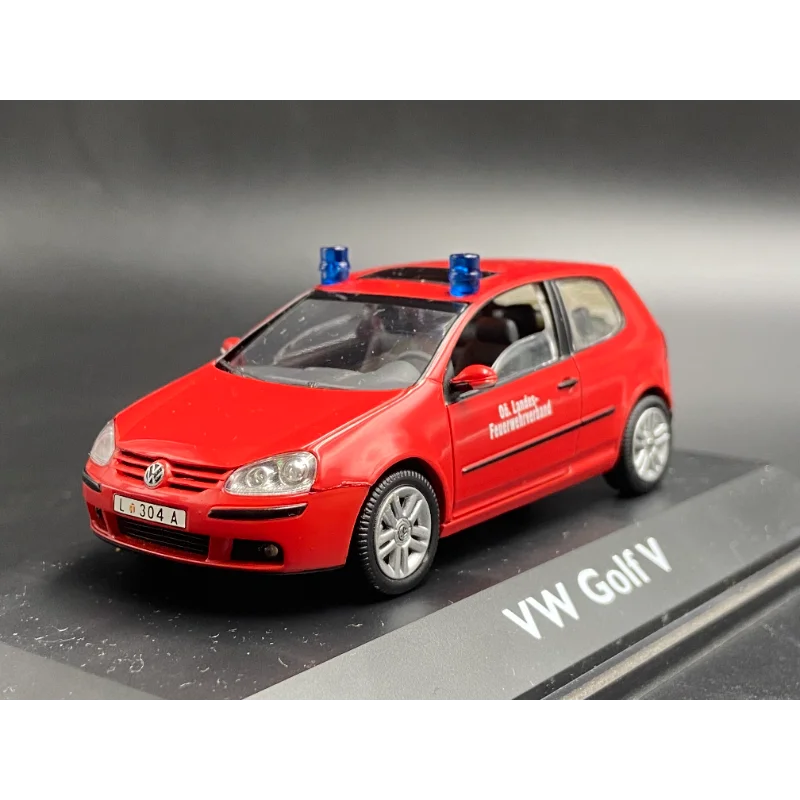 

Diecast Schuco 1:43 Scale VW Golf Fifth-generation Fire Engine Alloy Car Model Collectible Toy Gift Souvenir Display Ornament