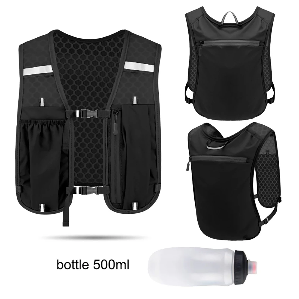 

Рюкзак для бега, жилет с бутылкой, гидратация, легкий вес, велосипедный бег, марафон, сумка для скалолазания, водонепроницаемая