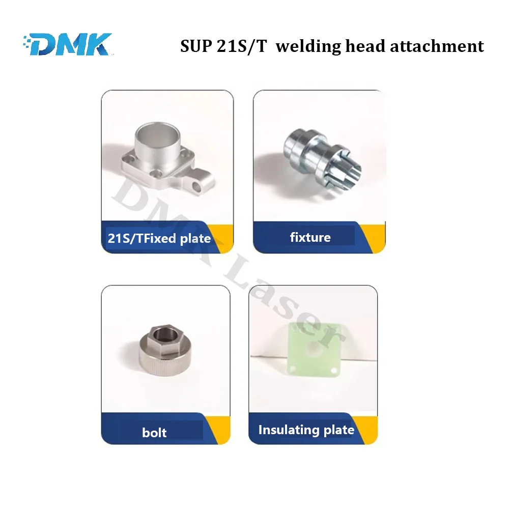 DMK 레이저 소모품 고정 플레이트, 절연 플레이트, 볼트 고정장치, Sup 21 S/T 용접 헤드용