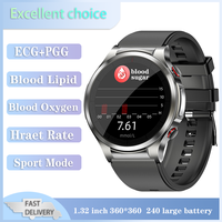 Xiaomi Mijia Non-invasive Blood Glucose Smart Watch Men Women ECG PGG Healthy Monitor Bluetooth Call Sport Fitness Smart Watches