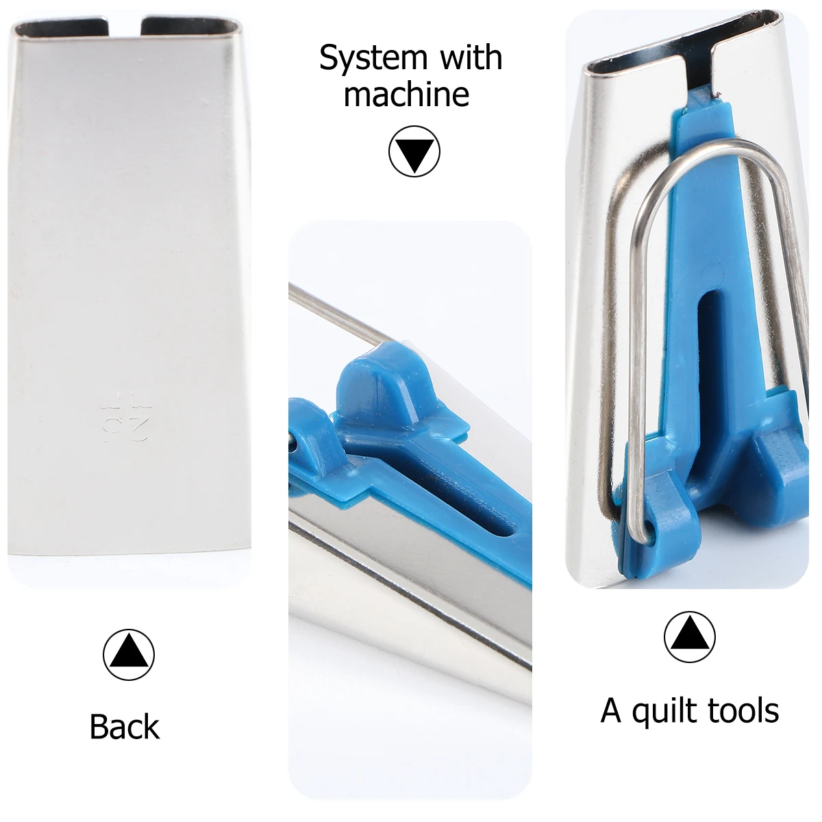 

Bias Tape Maker Set Fabric Binding Tool for Sewing Quilting Crafts DIY Projects Save Time Create Perfect Halves Automatically