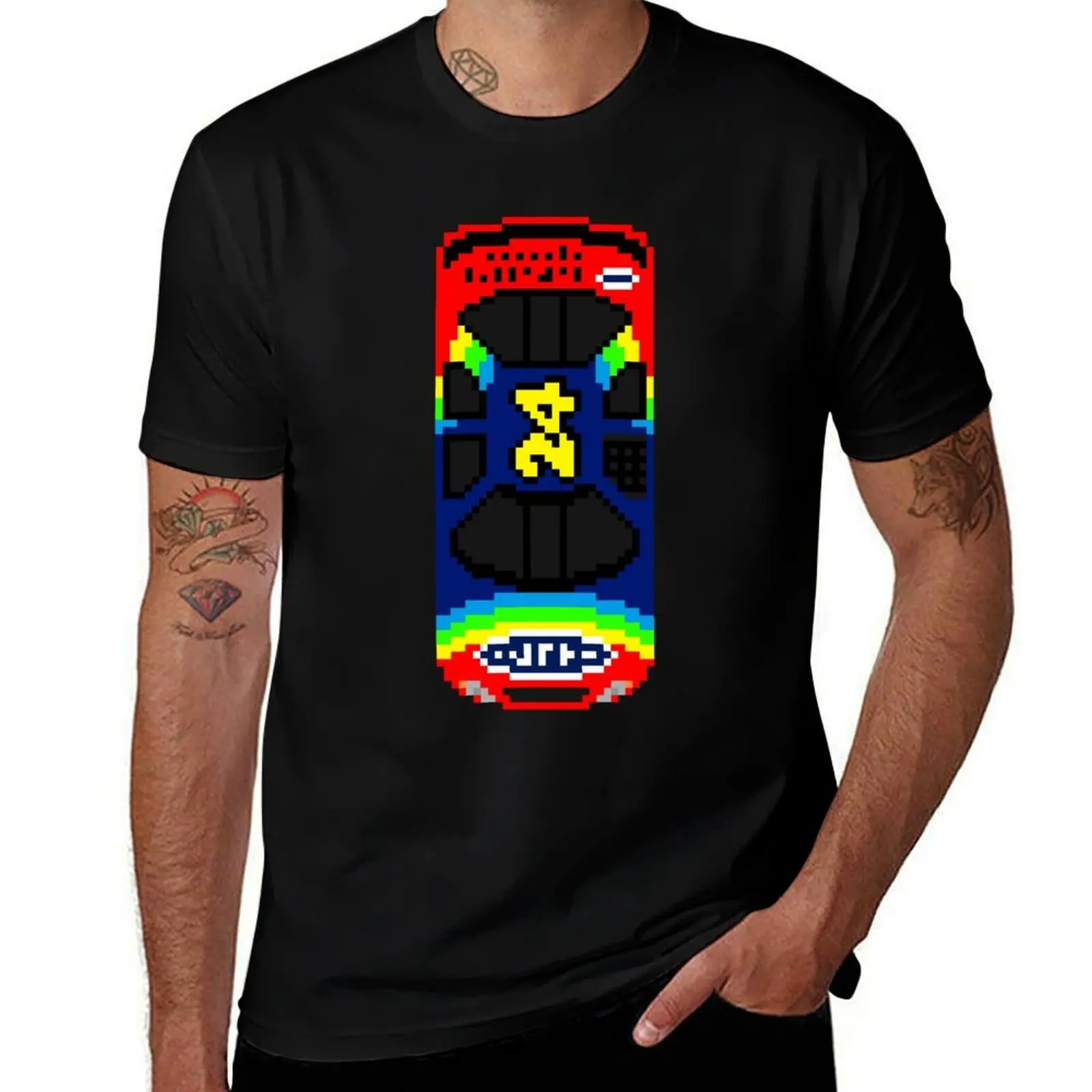 

Racing Pixel Art: Jeff Gordon 1998 T-Shirt Casual Basic Short Sleeve T-Shirt