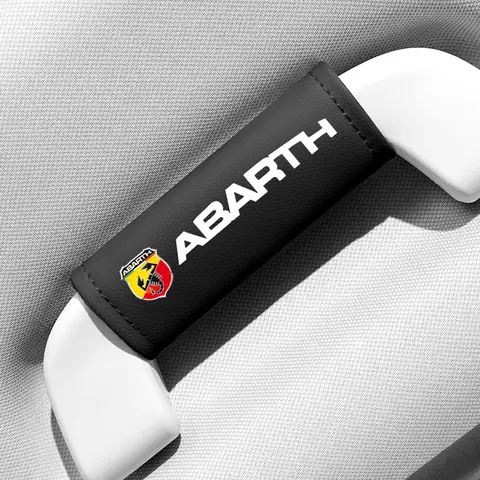 फिएट अबार्थ 500 595 695 स्पाइडर 124 इंटीरियर सजावट के लिए 1 पीसी लेदर कार रूफ आर्मरेस्ट पुल दस्ताने डोर हैंडल प्रोटेक्शन कवर 10 best sales अबार्थ 595 पार्ट्स - №4