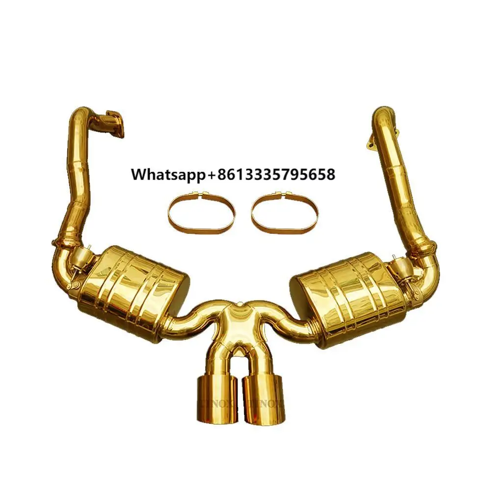 

Stainless Steel Catalytic Converter Exhaust System for Porsche Boxster/Cayman 987/987.2 Upgrade Exhaust Pipe
