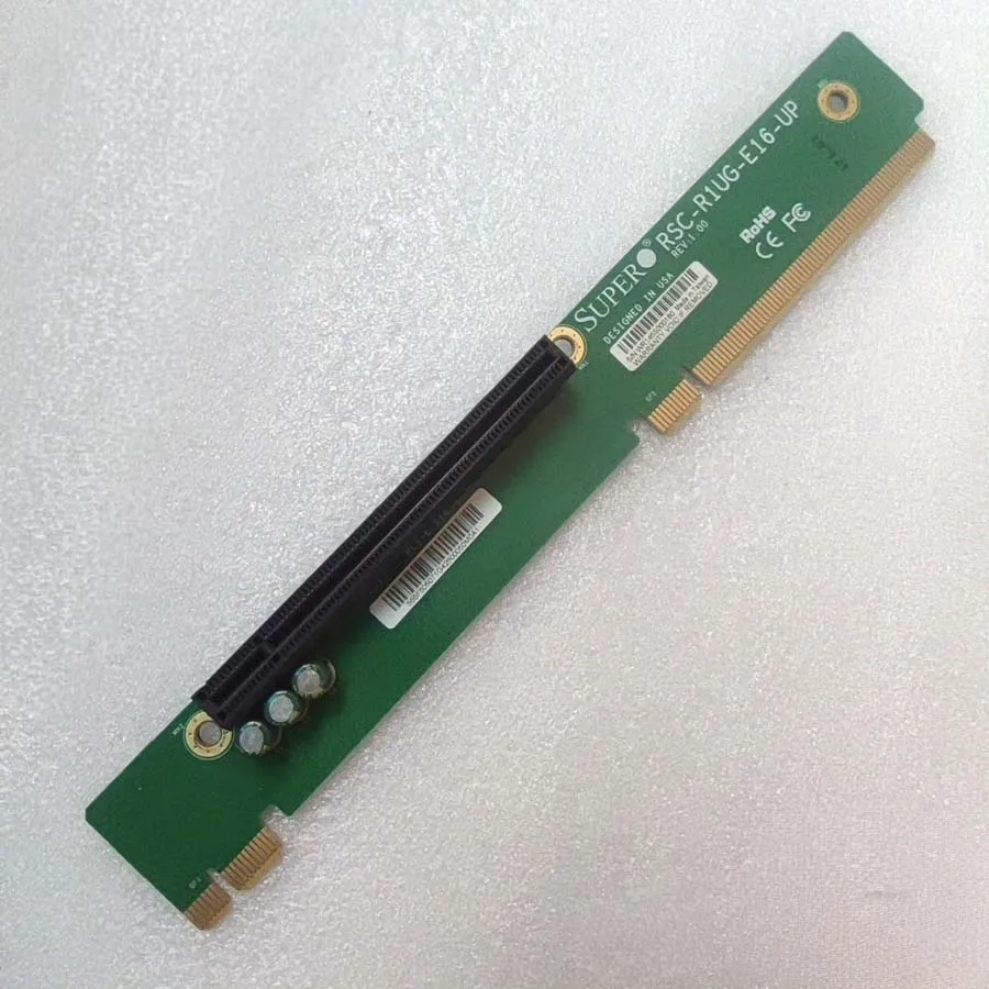 Original for Supermicro RSC_R1UG_E16_UP 1U Left Hand Side Riser Card