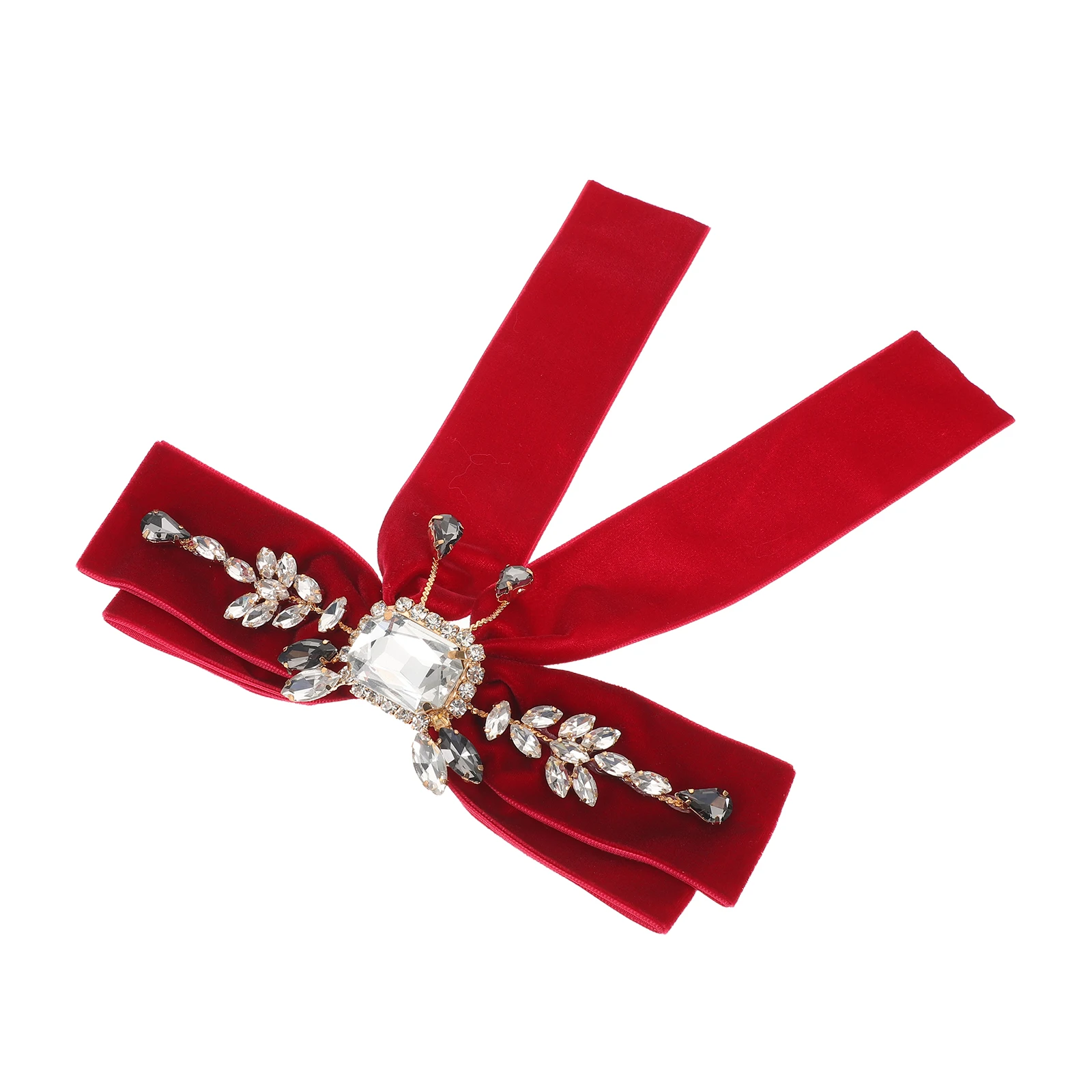 

Vintage Bow Brooch Elegant Rhinestone French British Design Sparkling Accessory Evening Dress Party Wedding Lolita Style