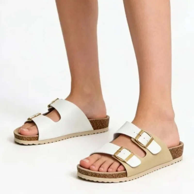 

Women's Slippers,Breathable and Durable Thick Soled Beach Sandals,Non Slip Height Increasing Buckle Slippers women's sandals