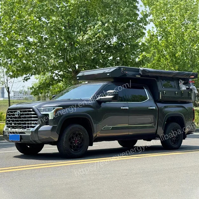 QC High Quality Truck Camper Pop up off Road Camper Trailer Rvs Truck Campers with Outdoor Bathroom