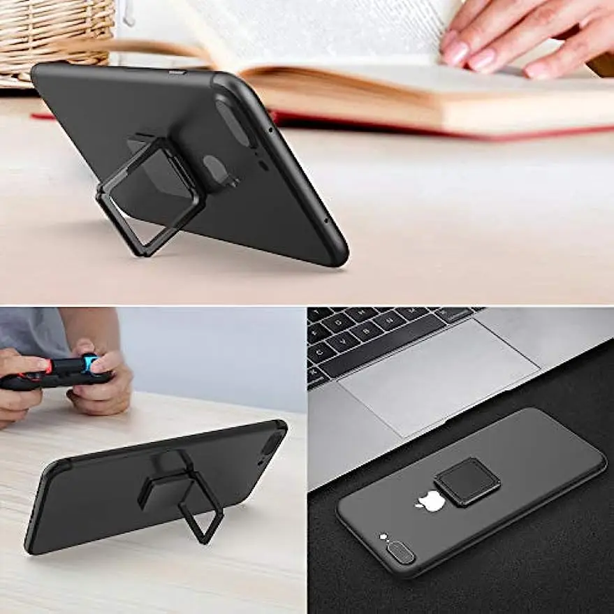 Squar-Soporte de anillo de dedo para teléfono móvil, accesorio de Metal con rotación de 360 grados, para iPhone 14, 13 Pro Max y Samsung