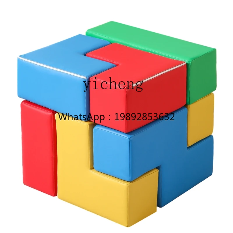 ألعاب تعليمية للأطفال من ZZ معدات التدريب الحسي حقيبة ناعمة مجموعة إسفنجية حقيبة ناعمة منزلق التسلق #2