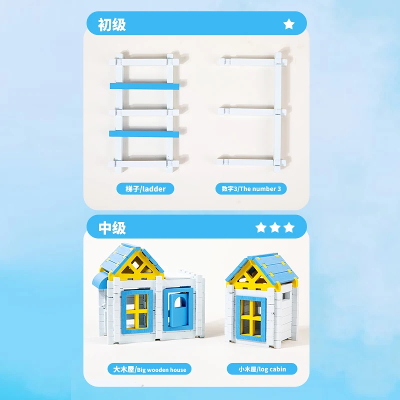 Grote deeltjes dakbouwstenen set compatibel stadshuis glijbaan kasteel baksteen speelgoed educatief kerstcadeau voor jongens meisjes