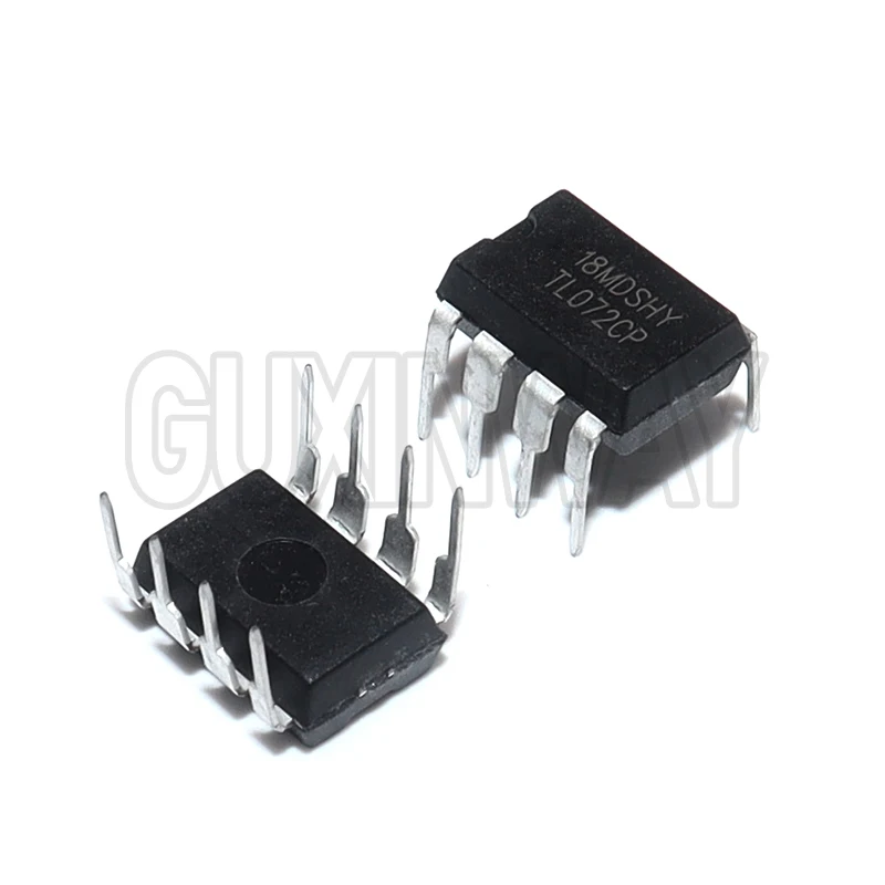 10PCS TL072CP DIP-8 TL072 IC Dual Operational Amplifier Chipset