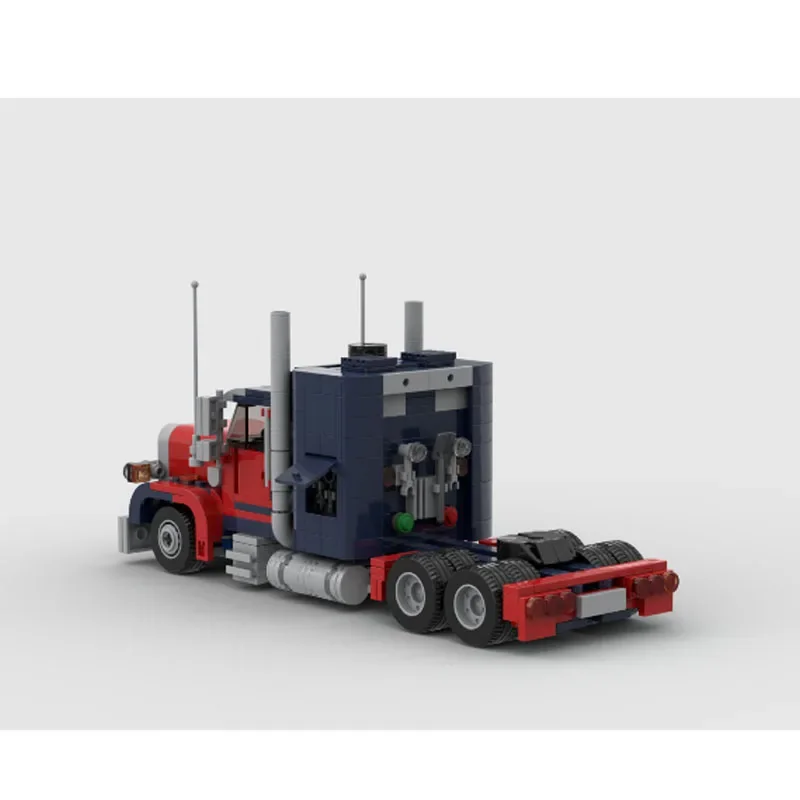 New Building Blocks MOC-178656 Truck Semi trailer Construction Model 1586PCS Education Children's Birthday Gifts Christmas Toys