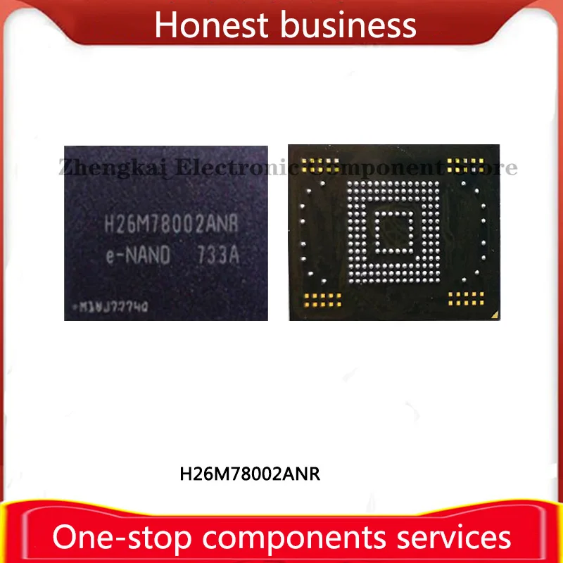 H26M78002ANR 64GB 100% Working 100% Quality eMMC 64G BGA169 Chip Mobile Phone Hard Disk Memory Computer Storage H26M78002 ANR