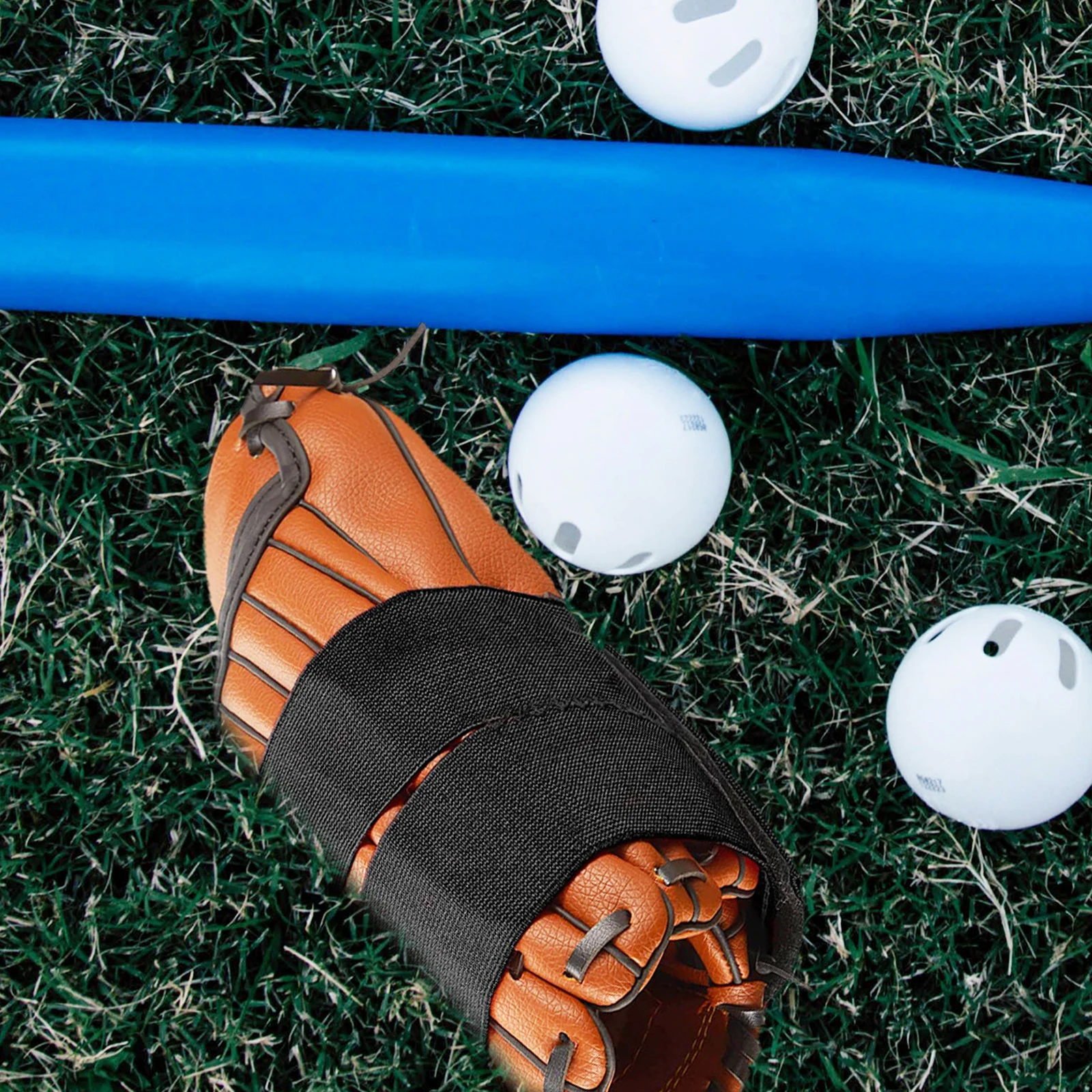 Guantes con correa elástica, accesorios de equipo de béisbol para hombres adultos, suministros de pelotas de béisbol, bandas de bíceps de relleno, fútbol