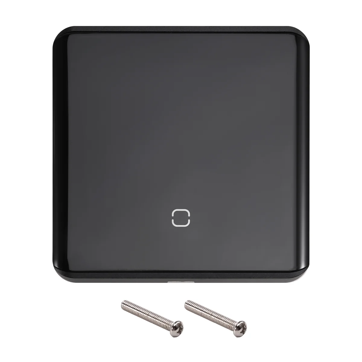 

A79G Tuya Smart ZigBee 3.0 Wireless Remote Control LED Display Switch Glass Touch Switch Black EU Plug