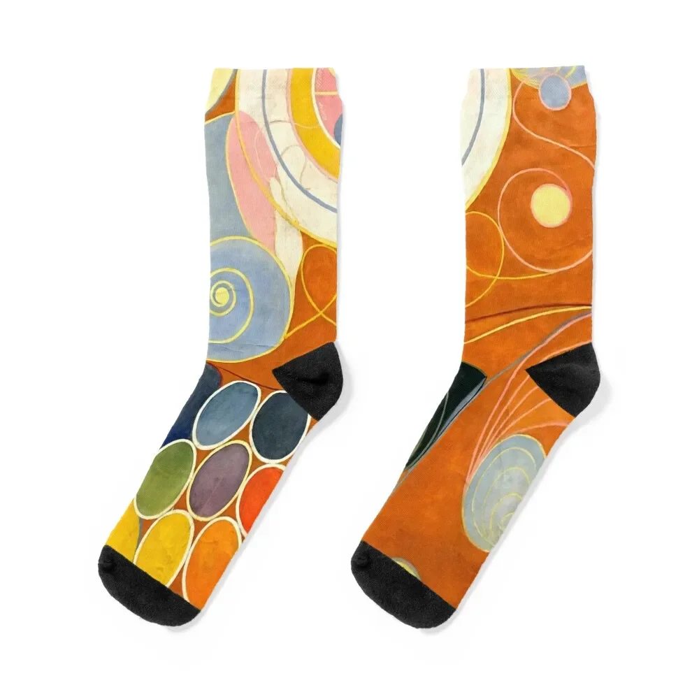 Hilma af Klint The Ten Largest, No. 03, Youth, Group IV Socks designer gym Men's Socks Woman Men's