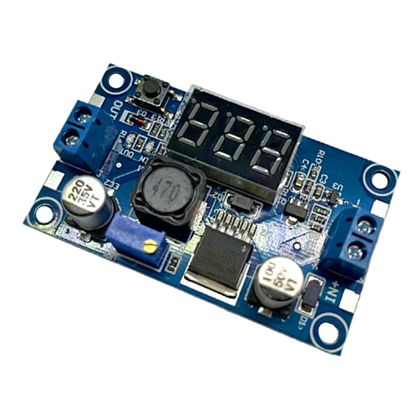 1 PCS LM2596 DC DC Adjustable Step Down Converter Voltage Regulator LED Display Voltmeter 4.0-40 To 1.3-37V Power Adapter