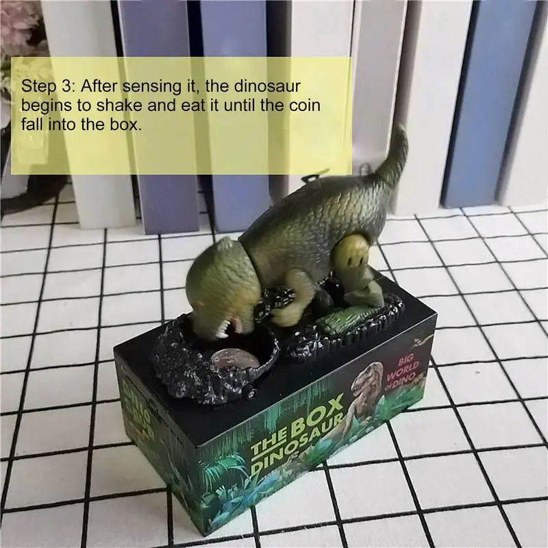 

Money Bank For Kids Dinosaur Change Box Statue Musical Money Bank For Boys Girls Ages 3 Electronic Coin Saver For Home Dorm