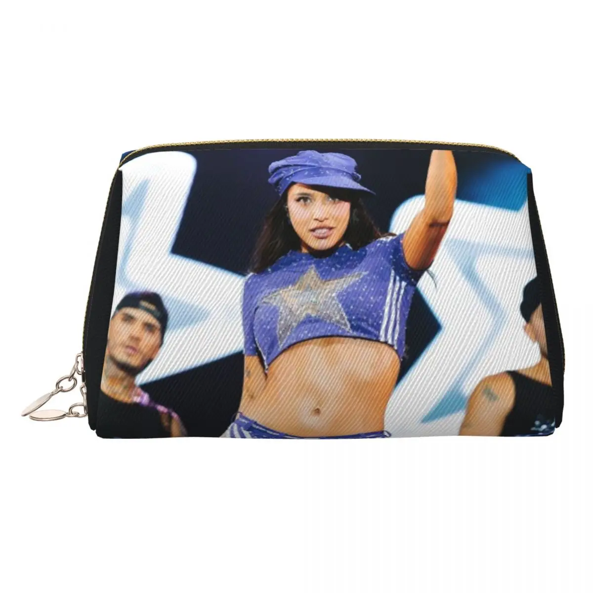 

Singer Emilia Mernes Cover Emilia Mp3 Women Cosmetic Bags Travel Makeup Organizer Pouch Toiletry Storage Dopp Kit Box