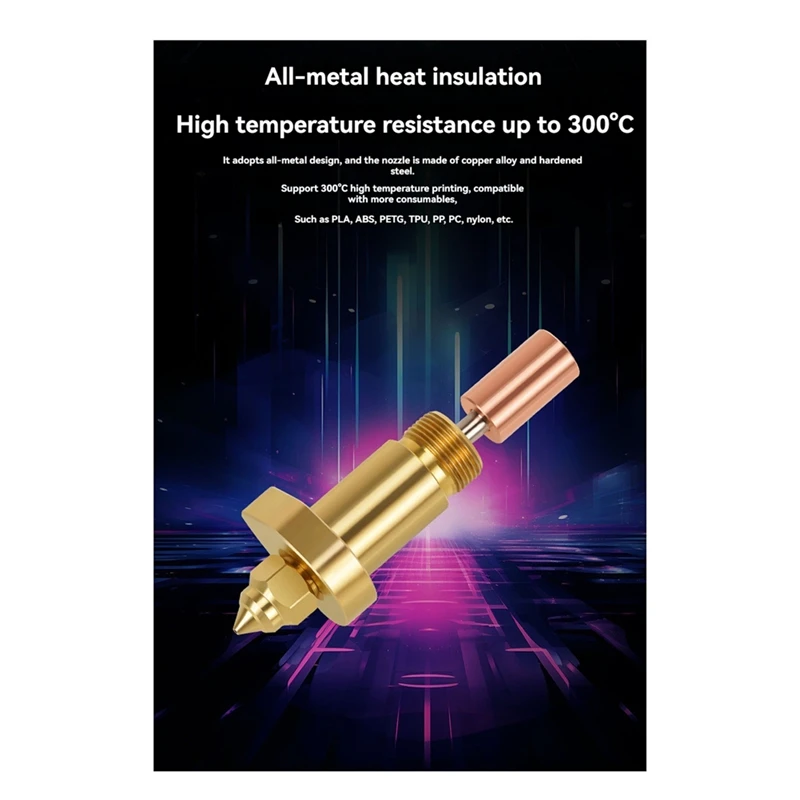 Official K1 Nozzle High-Speed Printing & High Extruder Nozzles for K1 -3D Printer [ToolMr A83]