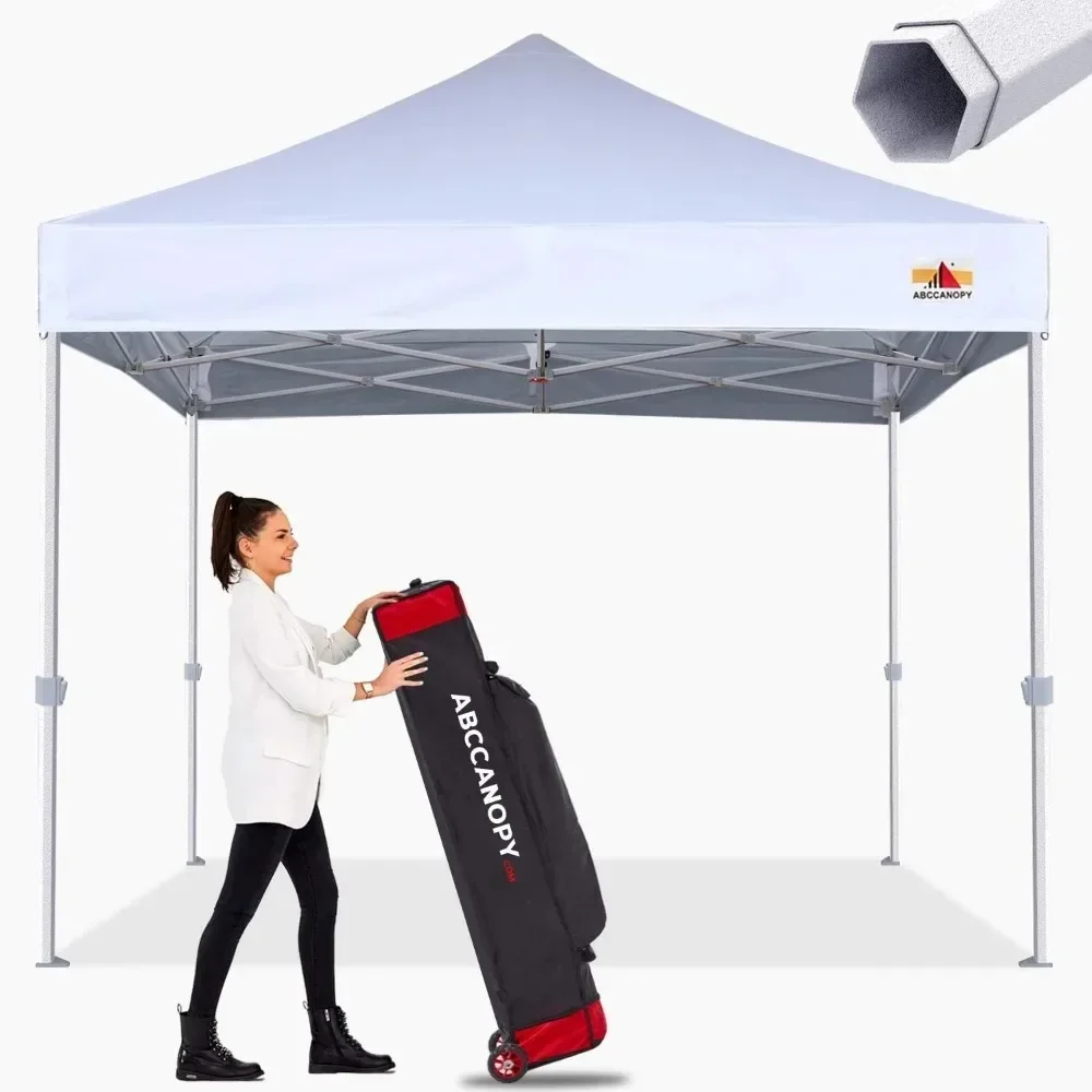 

ABCCANOPY Commercial Ez Up Canopy Tent 10x10 Premium-Series, White