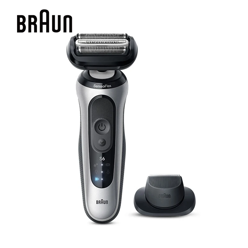 

Braun Series 6 Pro 62-S1200s Rechargeable Electric Razor Electric Shaver Dry Wet Shaving Powerful Beard Shaving Machine Original