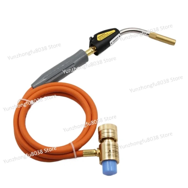 

Mapp Torch Gas Welding Torch Self Ignition 1.5m(5ft) Hose Gas Brazing Burner Soldering Quenching BBQ Burner CE HVAC/R Hand Torch
