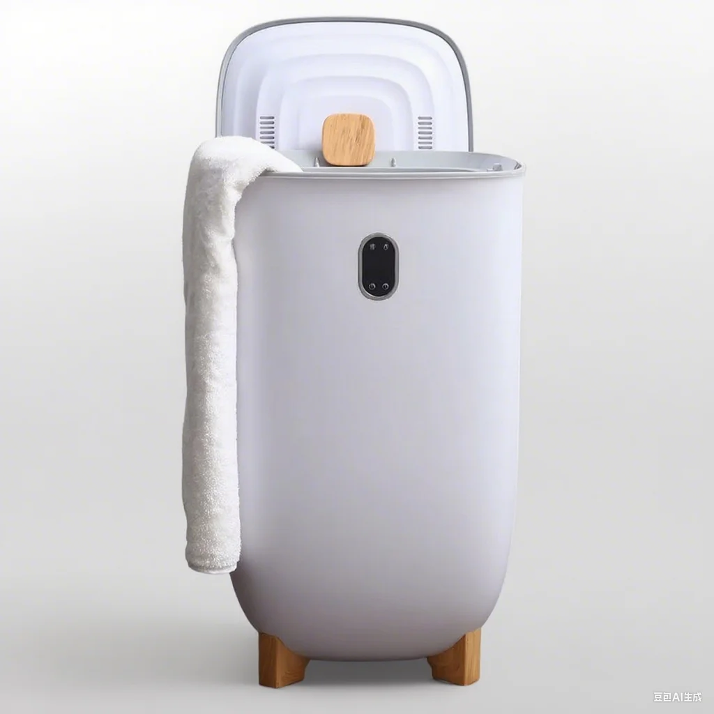 

Portable Electric Towel Heater Barrel Large Capacity Compact Heating Unit with Timer FCC Certified Design