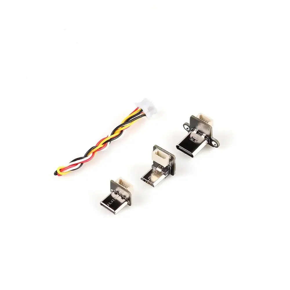 3PCS HGLRC Tuning Adapter USB TYPE-C Transfer Extension Cable Module