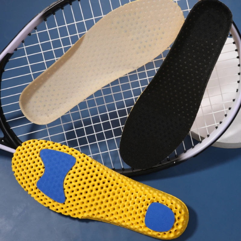 3Pairs Memory Foam Insoles for Feet Shoe Sole Pad Mesh Deodorant Breathable Sneakers Running Cushion for Men Women