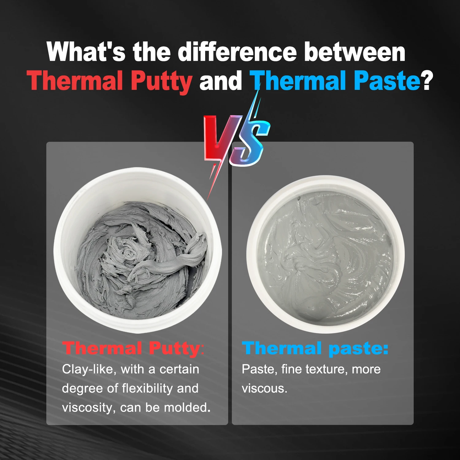 Maxtor Thermal Putty AP-306 100g for Laptop Cooling Fan CPU PC GPU PS4 Computer MCU Thermal Conductive Grease Liquid Thermal Pad