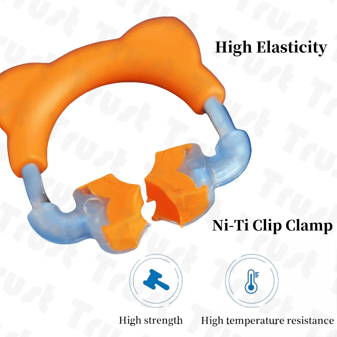 New Dental Matrix Bands Ring Sectional Contoured Matrice Ni-Ti Clip Clamp L Size