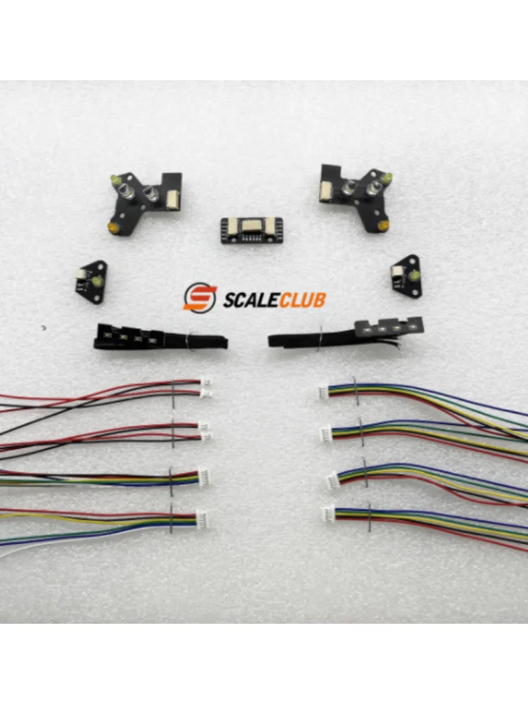 Scaleclub modelo doméstico Mercedes para Benz 3363 módulo de luz a juego de carcasa de camión Dipper de ingeniería superior baja