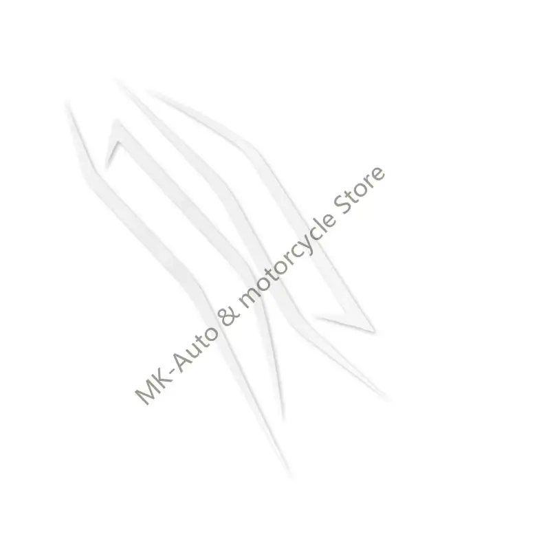 F62f farol motocicleta adesivo decorativo à prova d'água resistente a UV decalque adesivo para estética bicicleta