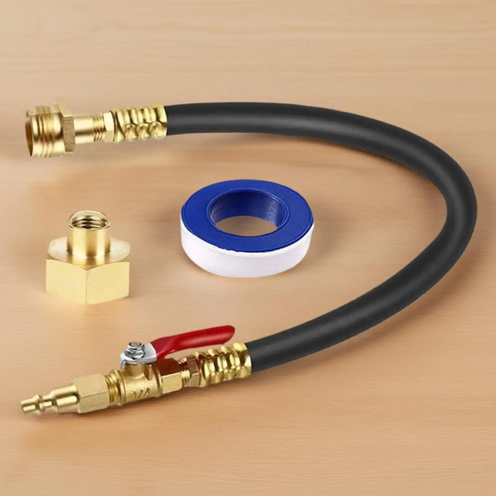 

RV Winterizing 17 Inch Hose Anti-Freeze Connector 8piece RV Antifreeze Pump Kit for Trailer Winter Sprinkler Garden Irrigation