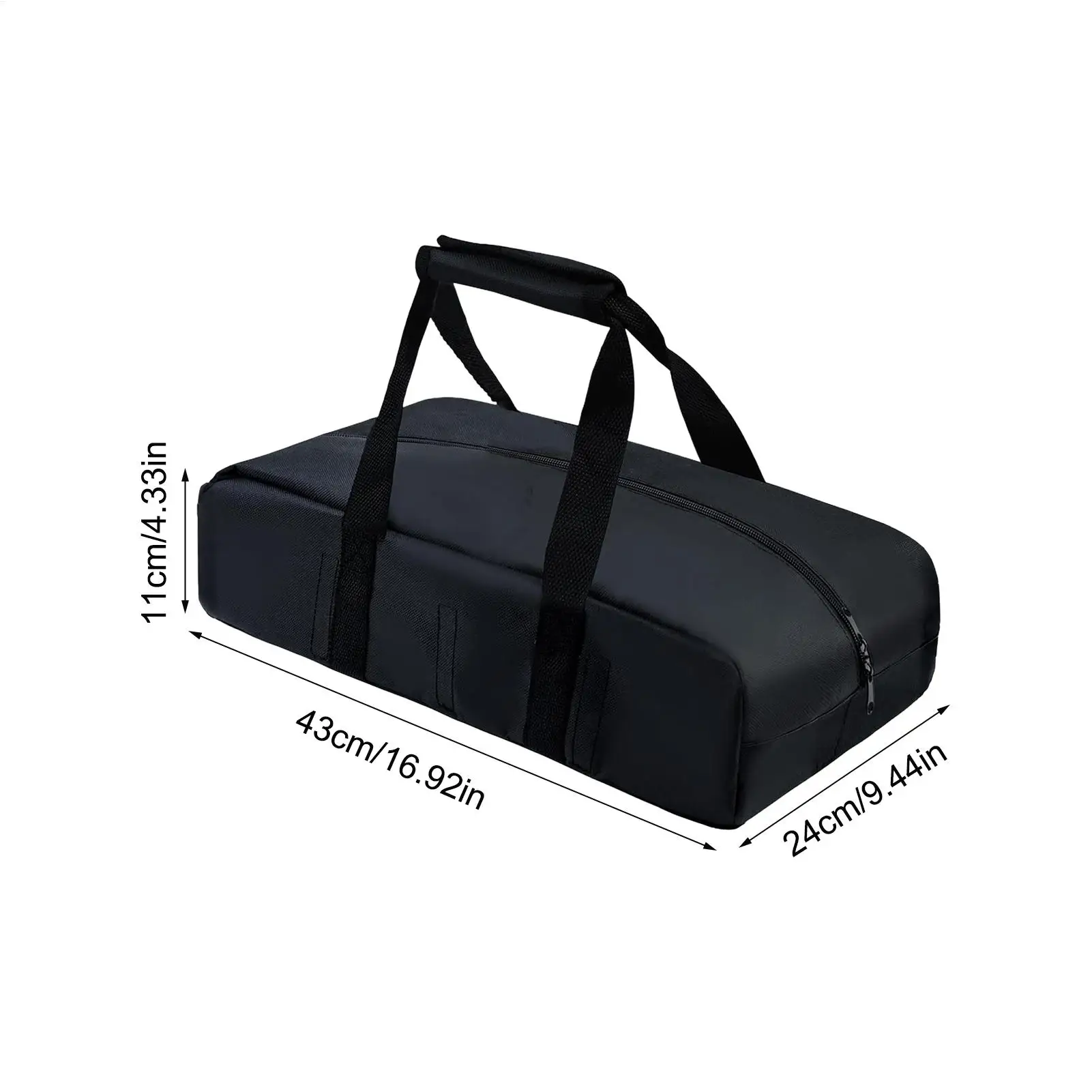Borse per palline Borsa impermeabile a 8 scomparti Comodo set di palline Bocce Borsa per il trasporto per l'allenamento sulla spiaggia del prato nel cortile interno ed esterno