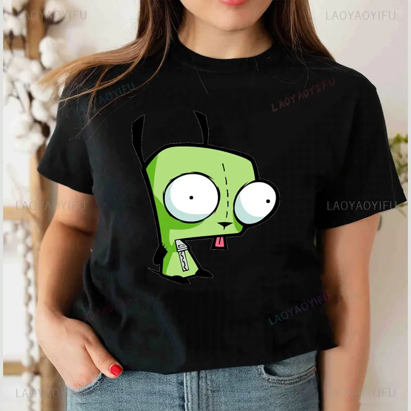 Robloxs وجه أنيمي روبوت قميص عادية متعة ميمي الملابس Harajuku القطن مضحك نمط تي شيرت Camisa الفكاهة طباعة المحملة القمم