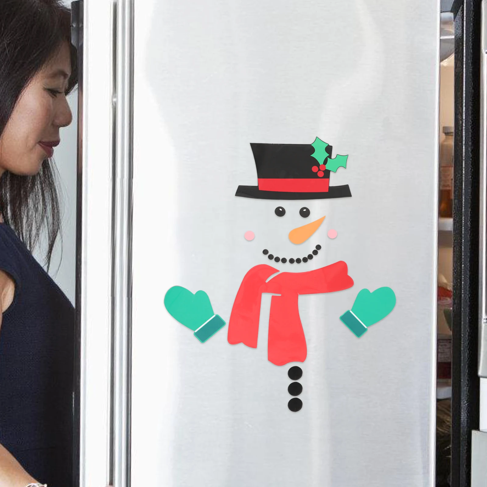 

Magnetic Garage Stickers Fridge Magnets Holiday Themed Decorative Decoration Home Panel Man