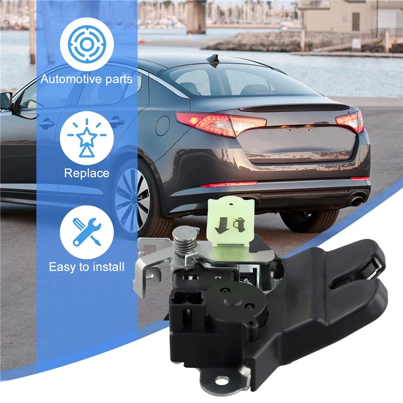 AU28-Защелка задней двери багажника автомобиля 812302T001 81230-2T000 для Kia Optima 2011-2015 Замок крышки багажника