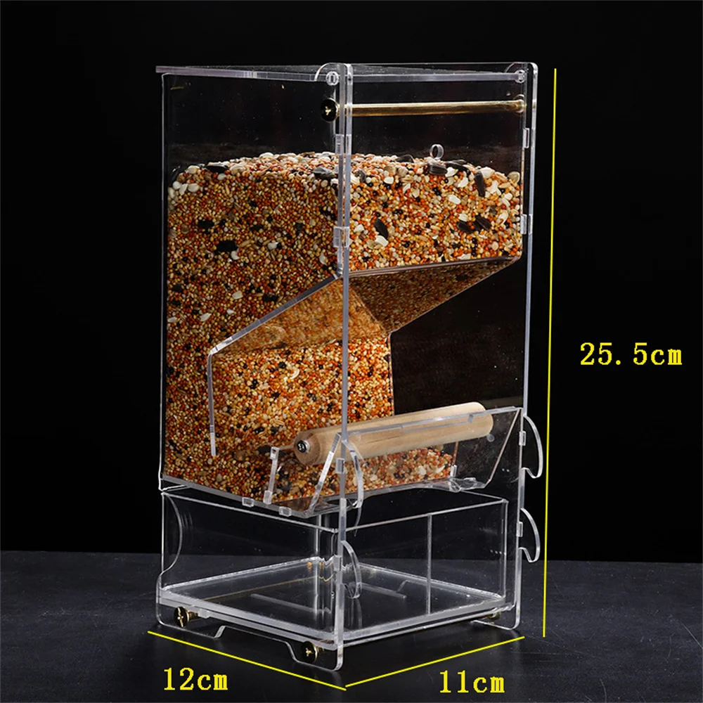 Automatic feeding bird feeder bird feeder acrylic bird feeder plexiglass bird feeder acrylic 60 * 50* 50cm Category