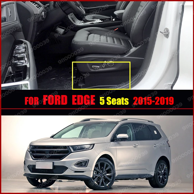 Car Floor Mats For Ford Edge 5 Seats 2015 2016 2017 2018 2019 Custom Auto Foot Pads Carpet Cover Interior Accessories