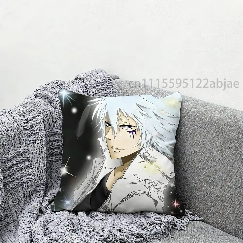 B-Byakuran K-Katekyo Hitman Reborn Throw Pillow Case Decoration Bed Custom Square Pillowcase Pad Cover