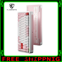 FL·ESPORTS Geo75 HE Magnetic Switch Mechanical Keyboard Alumium Alloy Customized Gaming Keyboard Pc Accessories Gamer Man Gifts