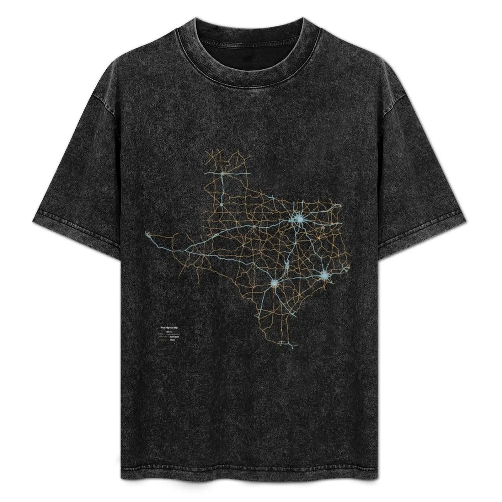 

Texas Highways T-Shirt Novelty Graphic Tee Shirt