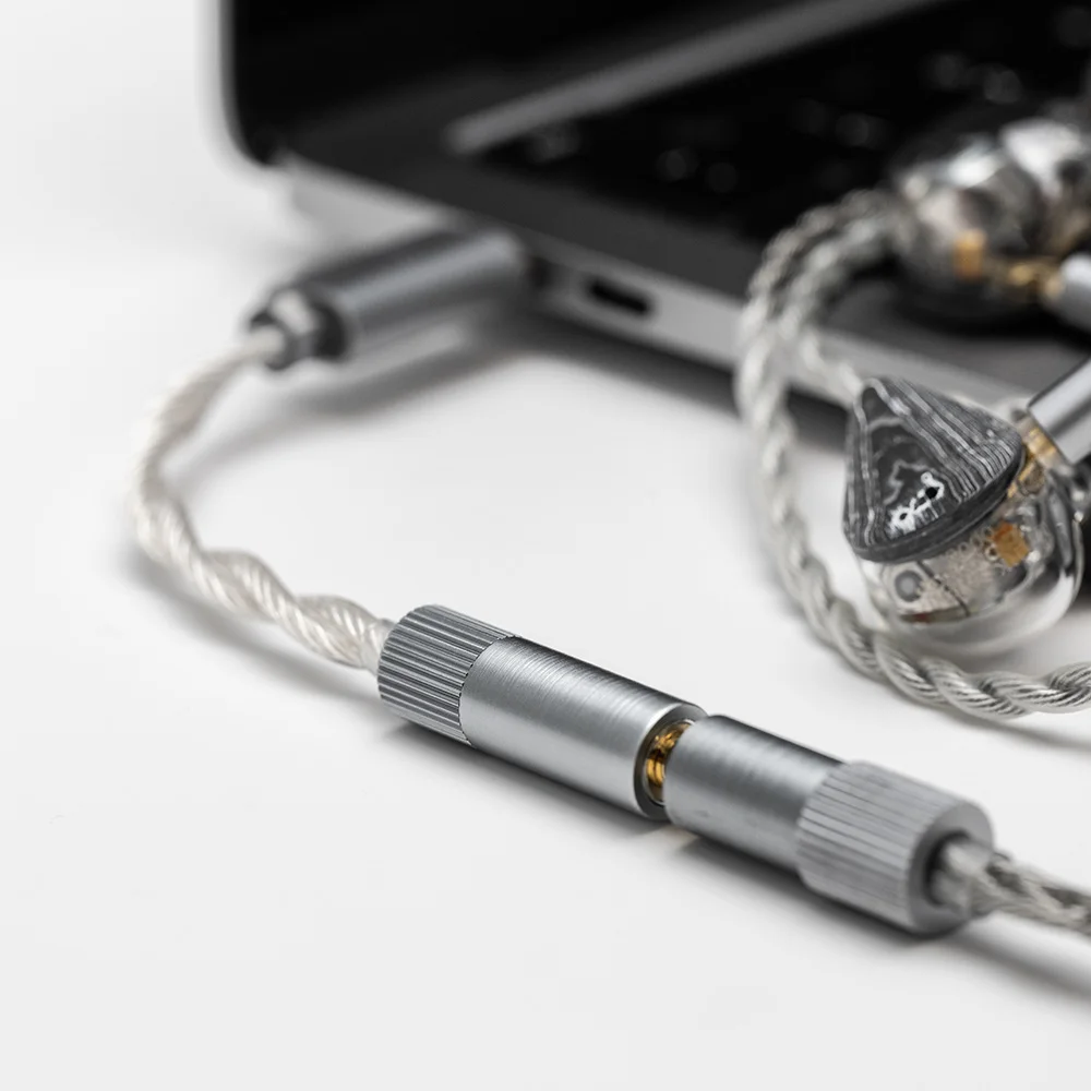 Moondrop ECHO-A USB DAC decodificador portátil amplificador de auriculares amplificadores IEM dongle móvil tipo C a adaptador de 3,5mm