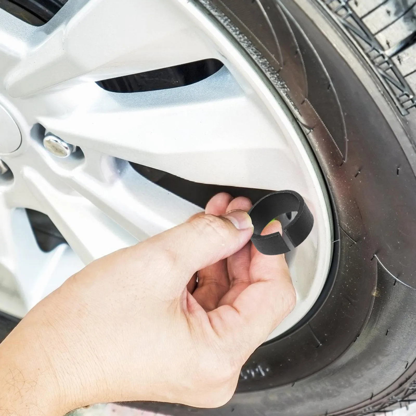 

10Pcs Lightweight Aluminum Wheel Positioning Balance Set for Automotive Workshop Car Wheel Alignment Hub Center Ring Steel Lug