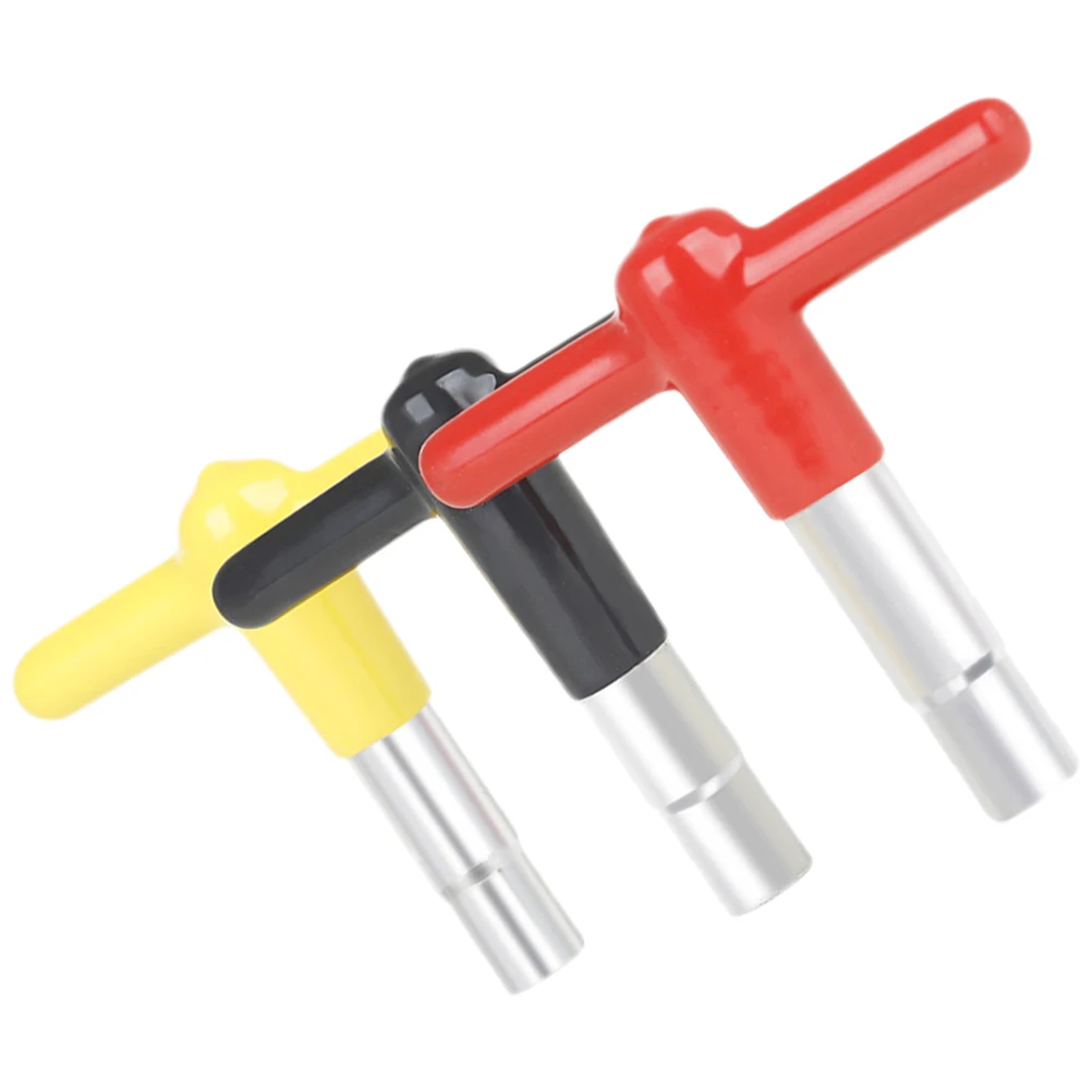 

3 Pcs Drum Wrench Key Keychain Accessories Hardware Zinc Alloy Keys for Tuning Drums High Tension